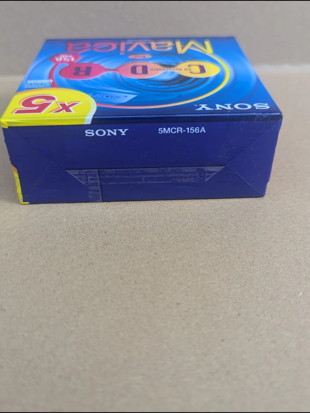 Sony Mavica CD-R 156MB 8cm Mini Discs 5 Pack Sealed 5MCR-156A Vintage Camera